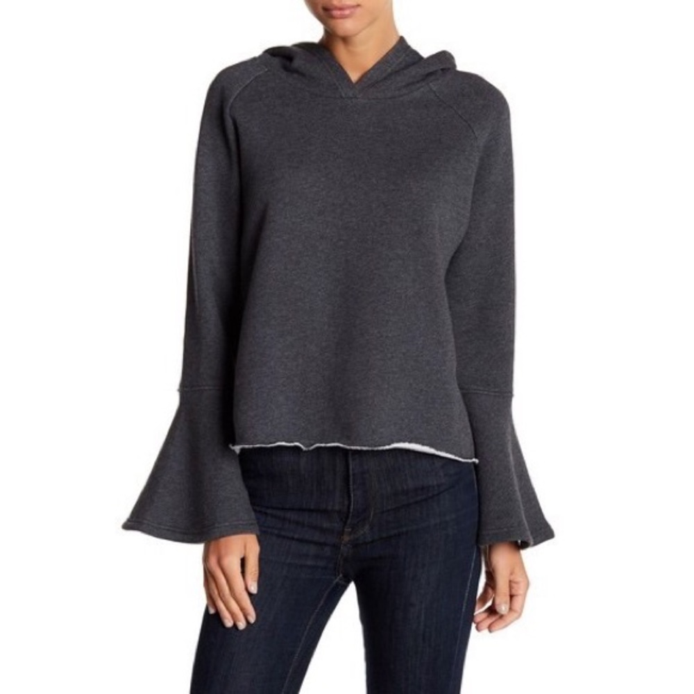🌸Melrose & Market Bell Sleeve Hooded Sweater